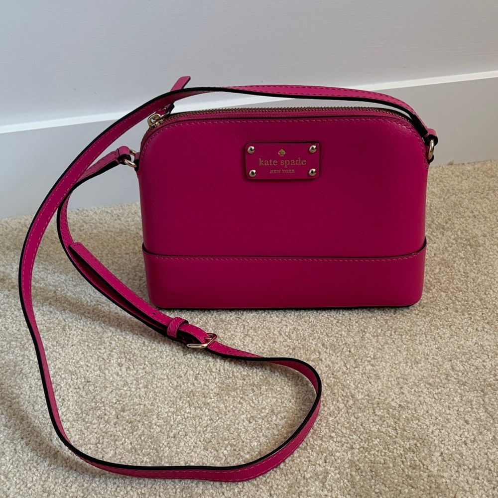 Kate Spade Fuchsia Crossbody Bag